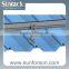 Non-penetrating Racking System Mount Clamps for Standing Seam Roofing