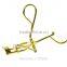 2016 Fashion Eyelashes Curlers Women Wonderful Pro Handle False Eye Lashes Curling Clip Gold Color Beauty Makeup Cosmetic Tool