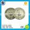 china wholesale cheap Metal arts and crafts silver plating coin