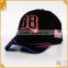 6 panel sports style 3D embroidered car racing custom baseball caps