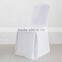 Beautiful White Ruffled Wedding Chair Cover