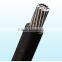 0.6/1kV Covered line Reckliness Wire/aluminum conductor cable 6AWG/4AWG/2AWG, 1/0AWG,2/0AWG,3/0AWG