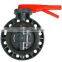 JIS 10K Standard PVC Plastic Butterfly Valve