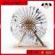 Promotional bamboo hand fan weding mini fan