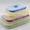 4 Pack Fashion Silicone Food Savers Food Storage Container Containers
