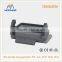 ME-H10B-SK-4B-PG16, Industrial Al-Alloy Die-Cast Material IP65 NBR Side Entry Hoods of Heavy Duty Connector