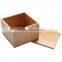 Real Wooden Bamboo Desktop Storage Box Wood Craft Production