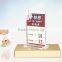 acrylic desktop menu display stand/holder