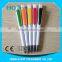China Products Prices White Solid Color Barrel Full Color Printing Plastic Pen