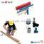 PP transparent PVC clear PE colorful twist labelling print plastic packaging tube for face mill Twist Pack DP