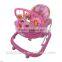 swivel wheels baby walker children walker with music board
