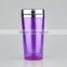 Factory Direct Selling Plastic Double Wall insulated Car Mug