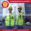 hi viz reflective safety vest with pockets
