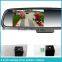 4.3 inch parking sensor mirror monitor with LCD display and genuine bracket