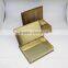 decorative book shaped gift tin box for tea tin container