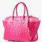Custom Designer Brand Big Bag Woman Handbag, Genuine Crocodile Leather Handbag, Lady Handbag