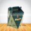 Custom made creative cardboard box with handle