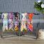 100% pure custom printed silk square scarves