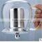 Hot sale!520ml/750ml Mouth blown heat-resistant borosilicate teapot with stainless steel filter, in stock.