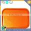 Fast Food Serving Trays Plastic Rectangular Black Brown Orange Green Red,custom plastic serving trays
