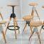 Popular hot sale backless design bar chair