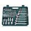HomCom 137 Piece Mechanic's Socket and Ratchet Wrench Tool Kit Set