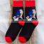 2015 Japanese sexy cotton girl knee high printed cute socks, socks for girl