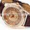 Ladies Women Bling Diamond Princess Fashion Leather Strap Quartz Wrist Watch For Gilrs