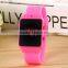 promotional gift cheap LED electric silicone bracelet watch