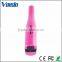 New innovation 2017 battery powered hair straightener with hair straightening brush
