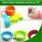multi-color silicone bracelet/silicone slap bracelet best selling retail items