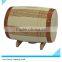 classic wooden wine barrel for grape wine culture