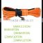 XINSAILFISH 6mm*30m Synthetic High Strength car Towing Rope Winch Line Cable Rope for Auto Car