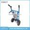 motorized battery powered electric hand pull trolley for agriculture
