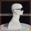 cheap price lifelike male mannequin head for sunglass display
