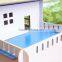 Hot sale foldable and durable fiberglass panel dog house