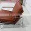 metal frame stainless steel chair lounge chair