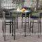 Club Pub Furniture Aluminium Rattan Bar Stool, Bar Stool Chair, Bar Stool High Chair