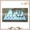 jewelry display leather fashion jewelry rack red bridal jewelry set