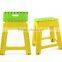 EUROPE colorful cheap kitchen plastic folding chair / washing car/ fishing stool