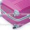 ABS hard sehll travel trolley promotional wholesale luggage suitcase set
