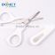 S94002P2 CE qualified 3-7/8" curved baby nail scissor cover with nail file