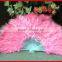 Performance accessory feather dance fan