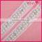 Latest lace trim yard white pearl trimming cheap design trim WTP-1327