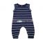 Latest design Custom design onesie kids clothes wholesale cotton jumpsuit Clothing summer stripe baby romper