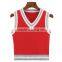 wholesale school uniform Sleeveless v neck cable knitting pattern sweater vest