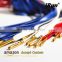 Gold/Silver Metal Tips PU Leather Laces Official Faux Sheepskin Flat Shoelaces Italian Goatskin Shoes Strings for Martin Boots