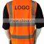 ENISO20471 HV Yellow Polyester Knitted Sew-on Tapes Fluorescent Vest