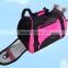 PNBZHXR0002P 2017 Factory Wholesale large pink pet carrier Custom Travel Dog Bag Pet Carrier