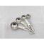 Stainless steel Quantity spoon graduate,4pcs stainless steel spoon